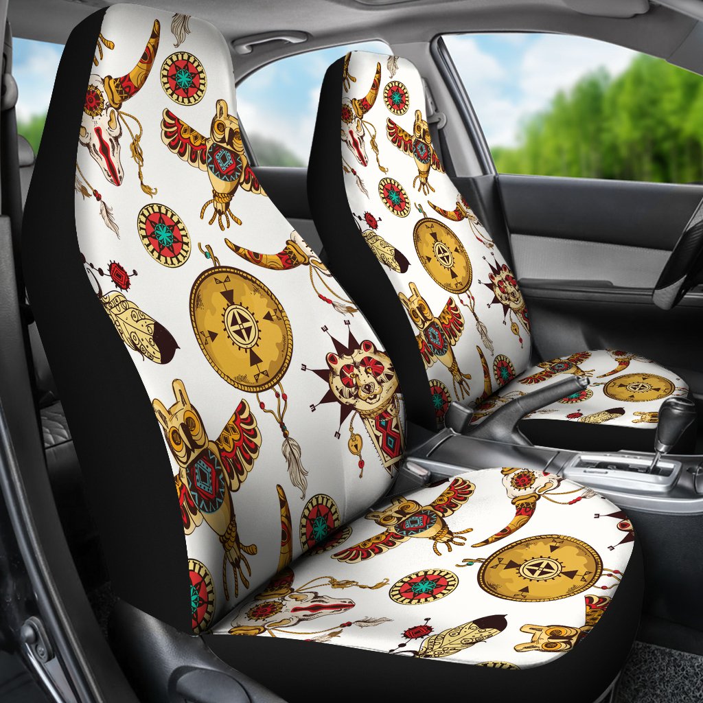 Native American Symbol Pattern Universal Fit Car Seat Covers