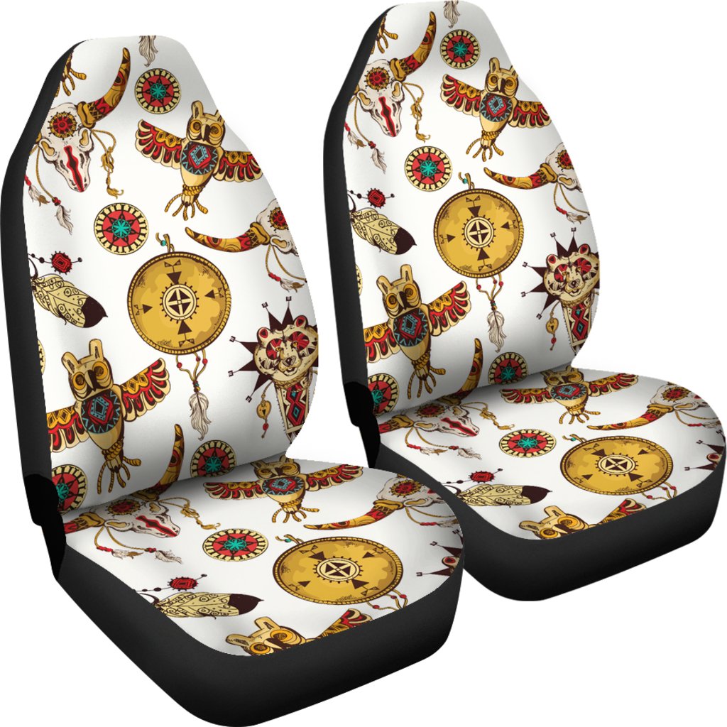Native American Symbol Pattern Universal Fit Car Seat Covers