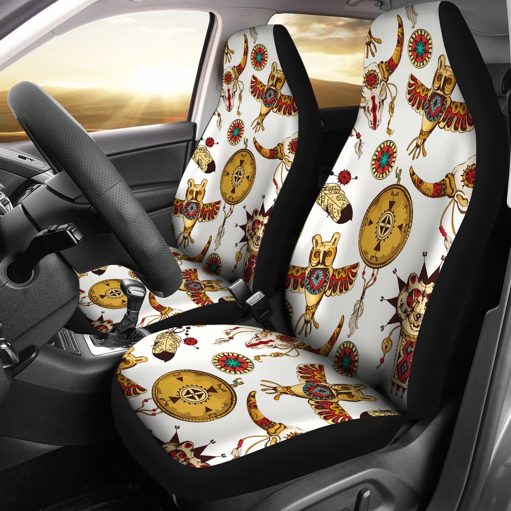 Native American Symbol Pattern Universal Fit Car Seat Covers