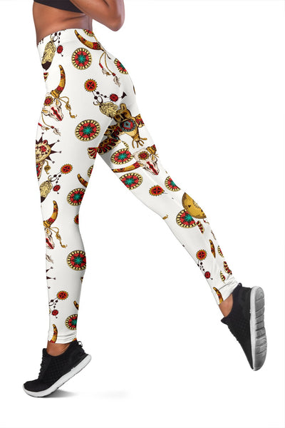 Native American Symbol Pattern.Women Leggings