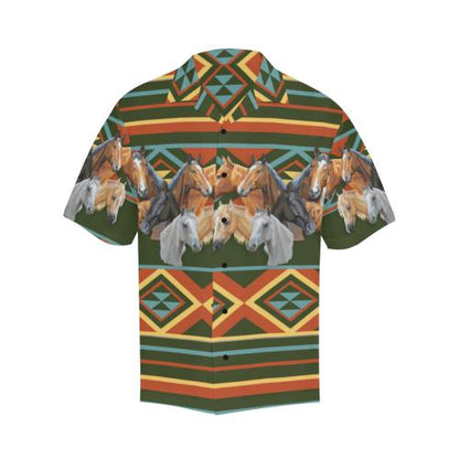 Native Horse Men Hawaiian Shirt