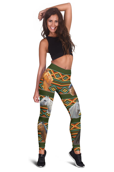 Native Horse Women Leggings