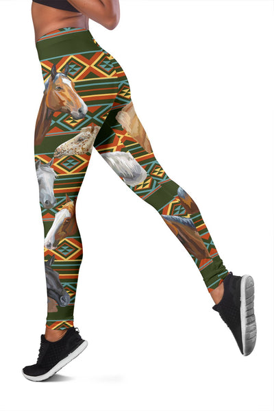 Native Horse Women Leggings