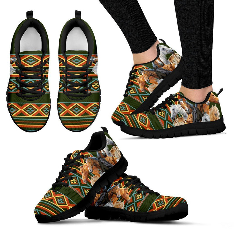 Native Horse Women Sneakers