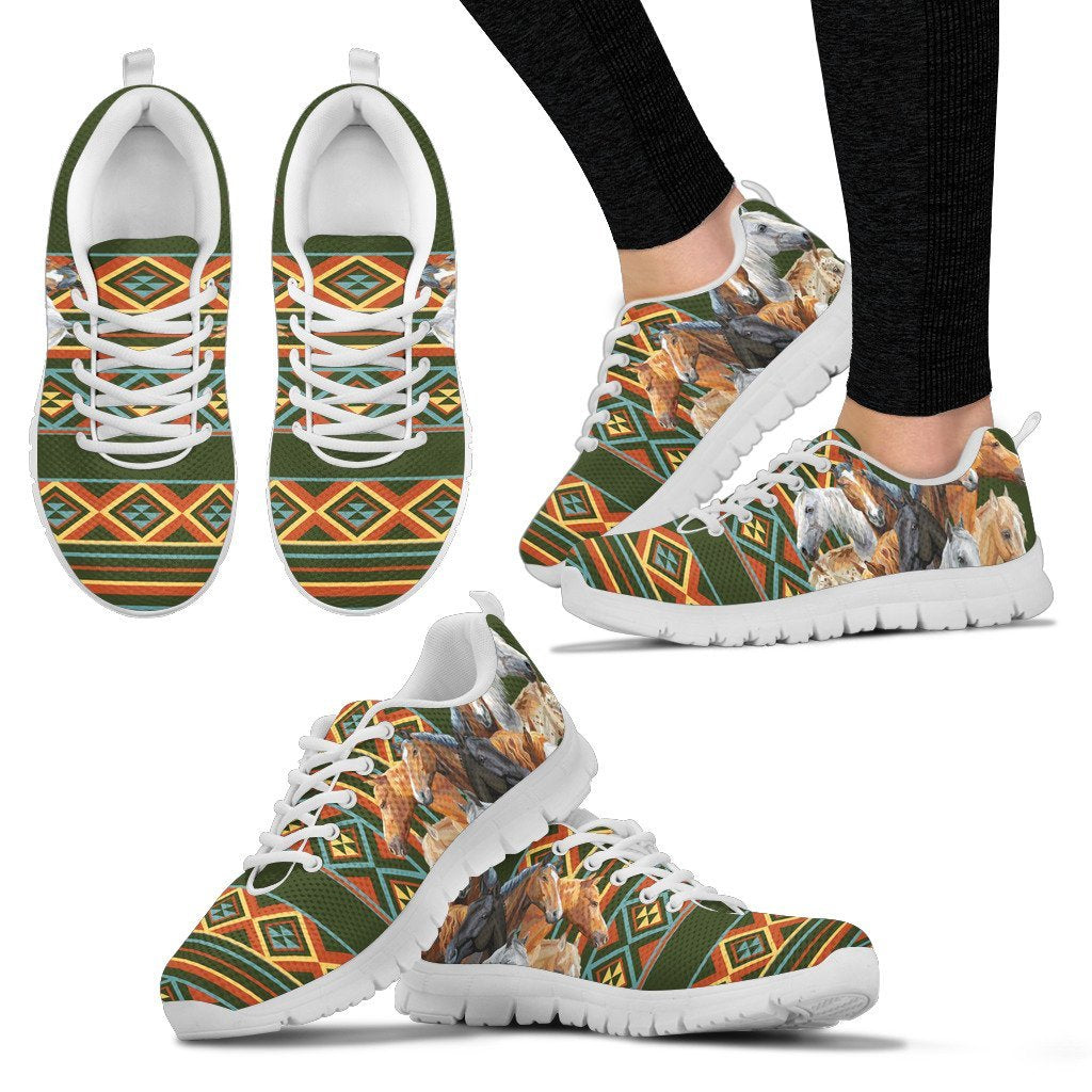 Native Horse Women Sneakers