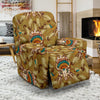 Native Indian Buffalo head Recliner Slipcover-JORJUNE.COM