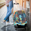 Native Indian Girl Luggage Cover Protector