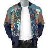 Native Indian Girl Men Casual Bomber Jacket