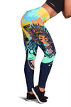 Native Indian Girl Women Leggings