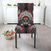 Native Indian Skull Dining Chair Slipcover-JORJUNE.COM