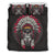 Native Indian Skull Duvet Cover Bedding Set