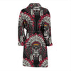 Native Indian Skull Men Bath Robe