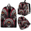 Native Indian Skull Premium Backpack
