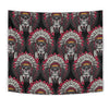 Native Indian Skull Tapestry