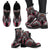 Native Indian Skull Women Leather Boots