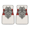 Native Indian Wolf Car Floor Mats