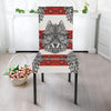 Native Indian Wolf Dining Chair Slipcover-JORJUNE.COM