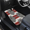 Native Indian Wolf Front and Back Car Floor Mats