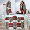 Native Indian Wolf Hooded Blanket-JORJUNE.COM