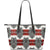 Native Indian Wolf Large Leather Tote Bag