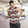 Native Indian Wolf Men Tank Top