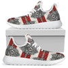 Native Indian Wolf Mesh Knit Sneakers Shoes