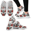 Native Indian Wolf Mesh Knit Sneakers Shoes