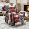 Native Indian Wolf Recliner Slipcover-JORJUNE.COM