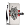 Native Indian Wolf Wallet Phone Case