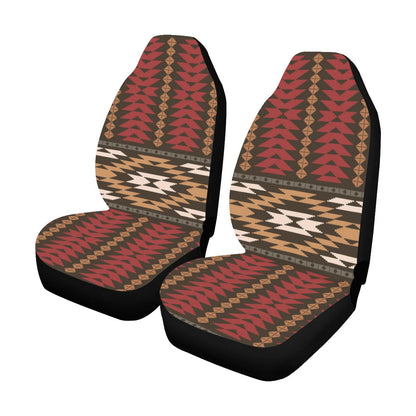 Native Pattern Print Design A02 Car Seat Covers (Set of 2)-JORJUNE.COM