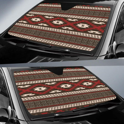 Native Pattern Print Design A03 Car Sun Shades-JORJUNE.COM