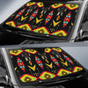 Native Pattern Print Design A05 Car Sun Shades-JORJUNE.COM