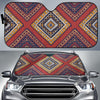 Native Pattern Print Design A06 Car Sun Shades-JORJUNE.COM