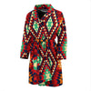 Native Pattern Print Design A07 Men Bathrobe-JORJUNE.COM