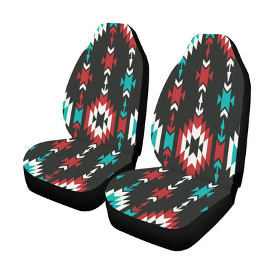 Native Pattern Print Design A08 Car Seat Covers (Set of 2)-JORJUNE.COM