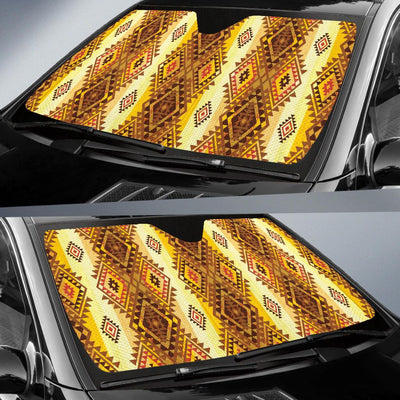 Native Pattern Print Design A09 Car Sun Shades-JORJUNE.COM