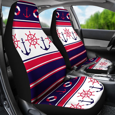 Nautical Anchor Casual Universal Fit Car Seat Covers