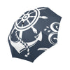 Nautical Anchor Lost my Heart Automatic Foldable Umbrella