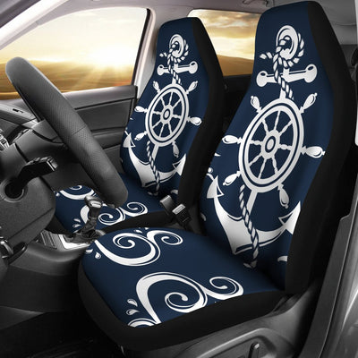 Nautical Anchor Lost my Heart Universal Fit Car Seat Covers