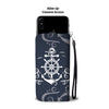 Nautical Anchor Lost My Heart Wallet Phone Case