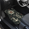 Nautical Anchor Pattern Car Floor Mats