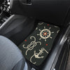 Nautical Anchor Pattern Car Floor Mats