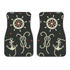 Nautical Anchor Pattern Car Floor Mats