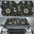 Nautical Anchor Pattern Car Sun Shade-JorJune