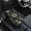 Nautical Anchor Pattern Front and Back Car Floor Mats