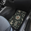 Nautical Anchor Pattern Front and Back Car Floor Mats