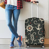 Nautical Anchor Pattern Luggage Cover Protector