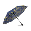 Nautical Anchor Rope Pattern Automatic Foldable Umbrella