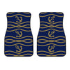 Nautical Anchor Rope Pattern Car Floor Mats