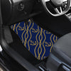 Nautical Anchor Rope Pattern Front and Back Car Floor Mats